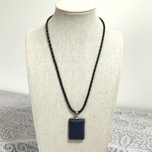 2 FOR $15 BUNDLE Lapis Lazuli necklace dark blue, navy.